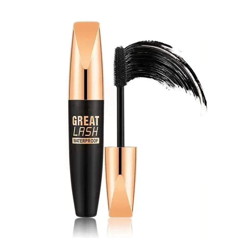 Mascara allongeant waterproof coréen – Cils soyeux et effet extension longue tenue | Couleur noire intense | Maquillage beauté pour femmes