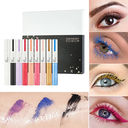 **« Set mascara 9 couleurs – 4D volume, waterproof et longue tenue »**