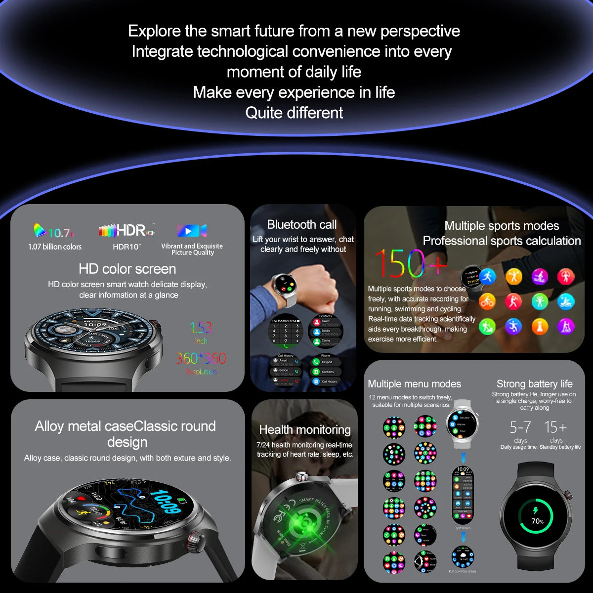 2025 nouvelle montre 4 GT série montre intelligente hommes AMOLED écran fréquence cardiaque surveillance de la santé Bluetooth appel affaires Smartwatch homme