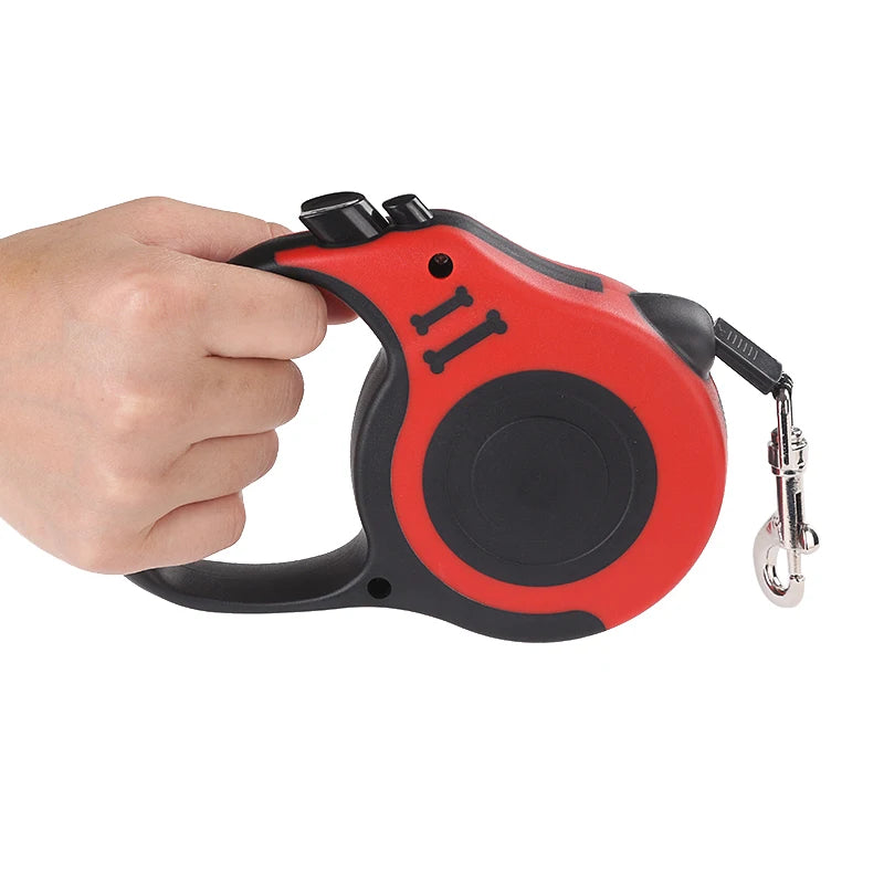 Retractable Dog Leash – 3m & 5m Adjustable Walking Lead for Small & Large Dogs