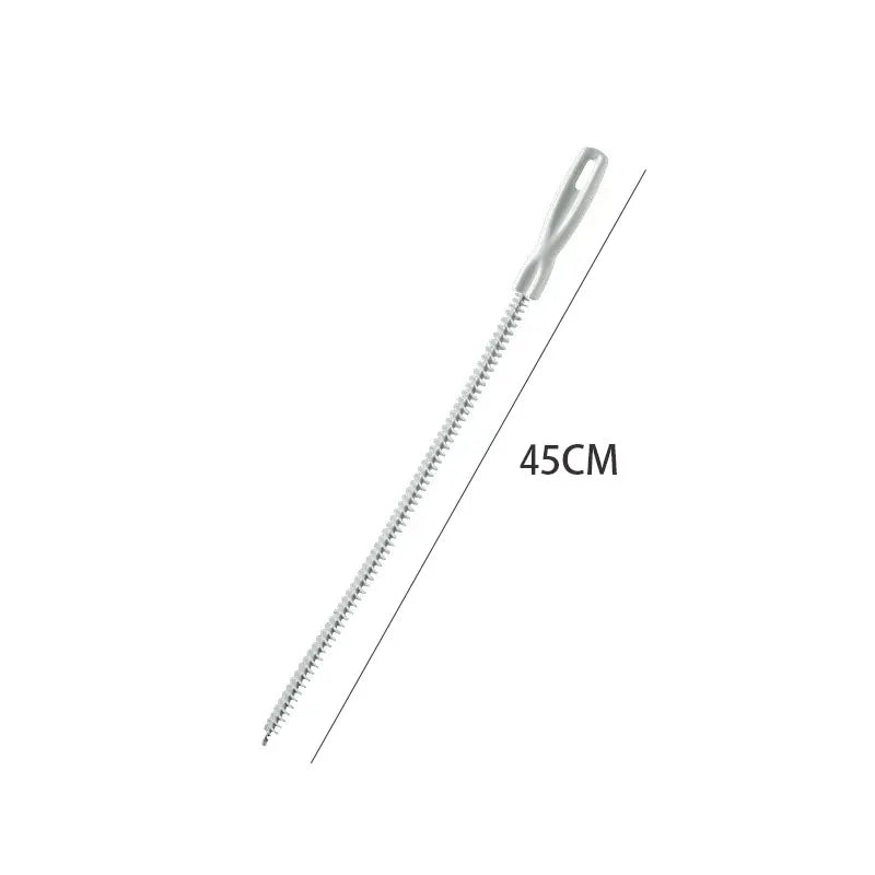 Household Drain Cleaning Tool – Flexible Pipe & Hair Clog Remover