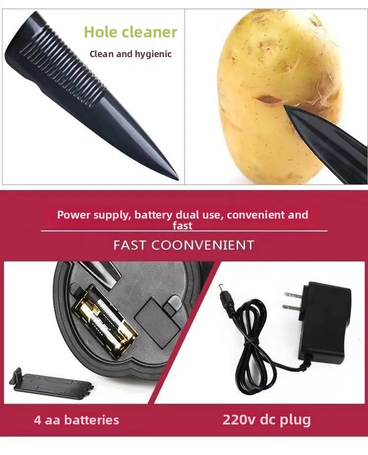 Multifunction Electric Peeler – Automatic Stainless Steel Apple, Potato & Fruit Peeling Machine