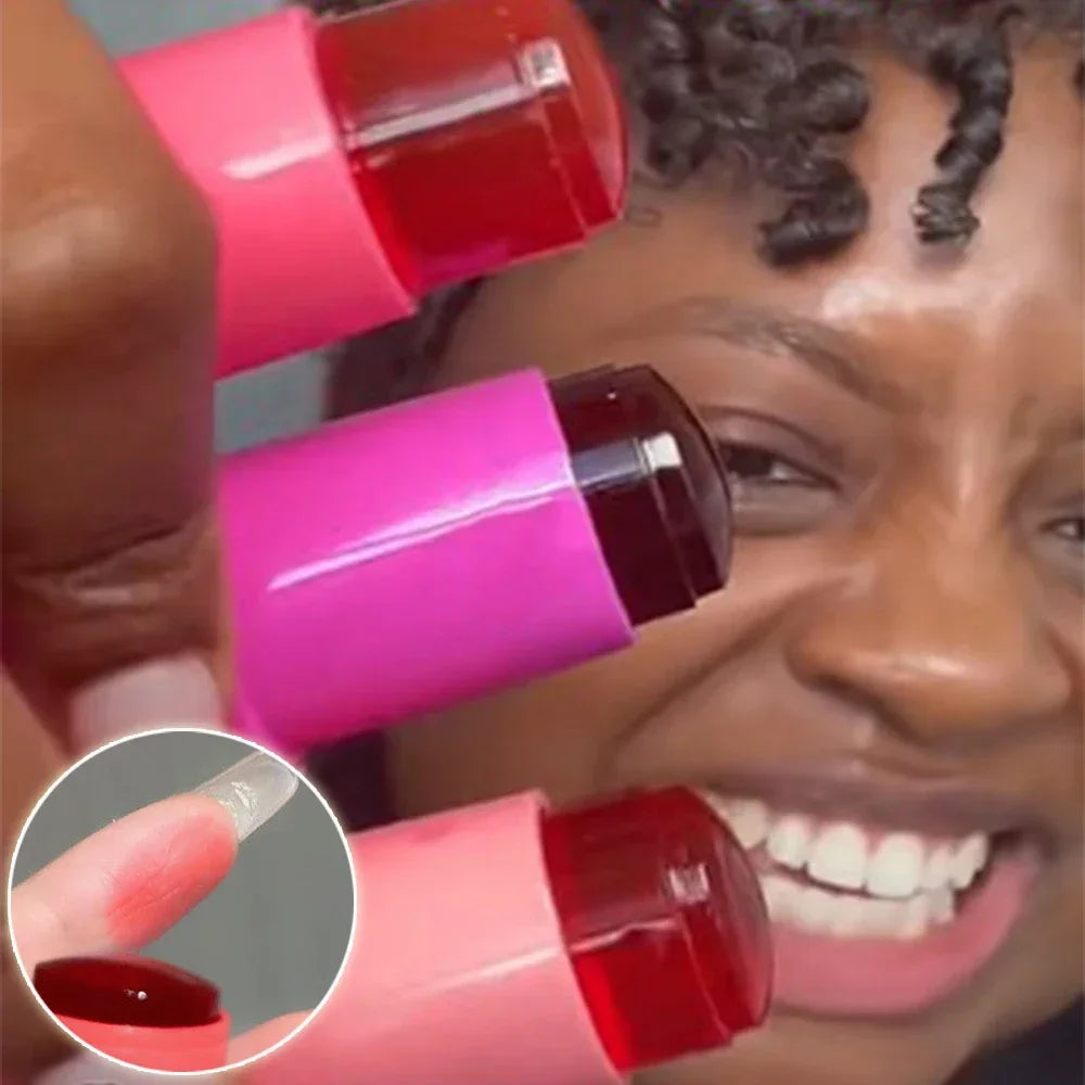 Blush & Rouge à Lèvres 2 en 1 — Texture Jelly, Double Usage pour Joues et Lèvres, Fini Mat et Teinte Translucide, Stick Blush, Maquillage pour Femmes