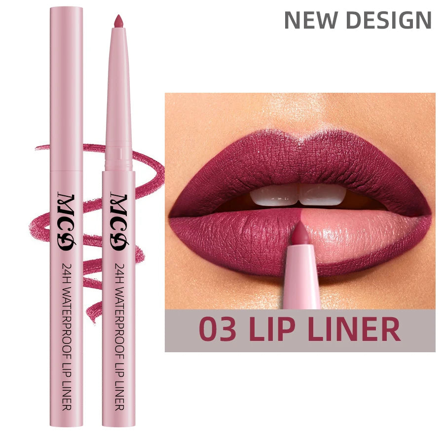 Crayon à lèvres mat waterproof – 1 pièce Définit et contourne parfaitement les lèvres. Teinte Sexy Red, couleur naturelle et intense. Texture hydratante, idéale pour un maquillage des lèvres longue tenue