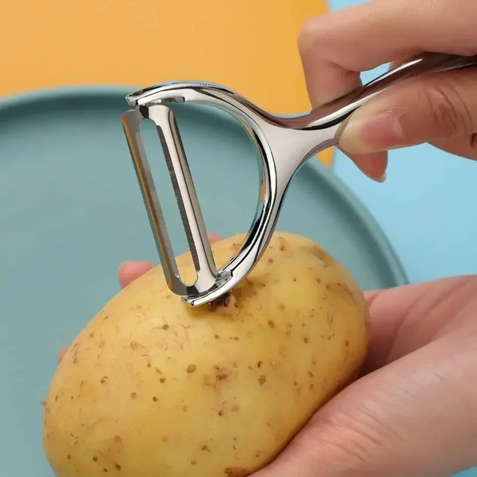 Stainless Steel Vegetable Peeler – Multifunction Potato, Carrot & Fruit Peeler Kitchen Tool