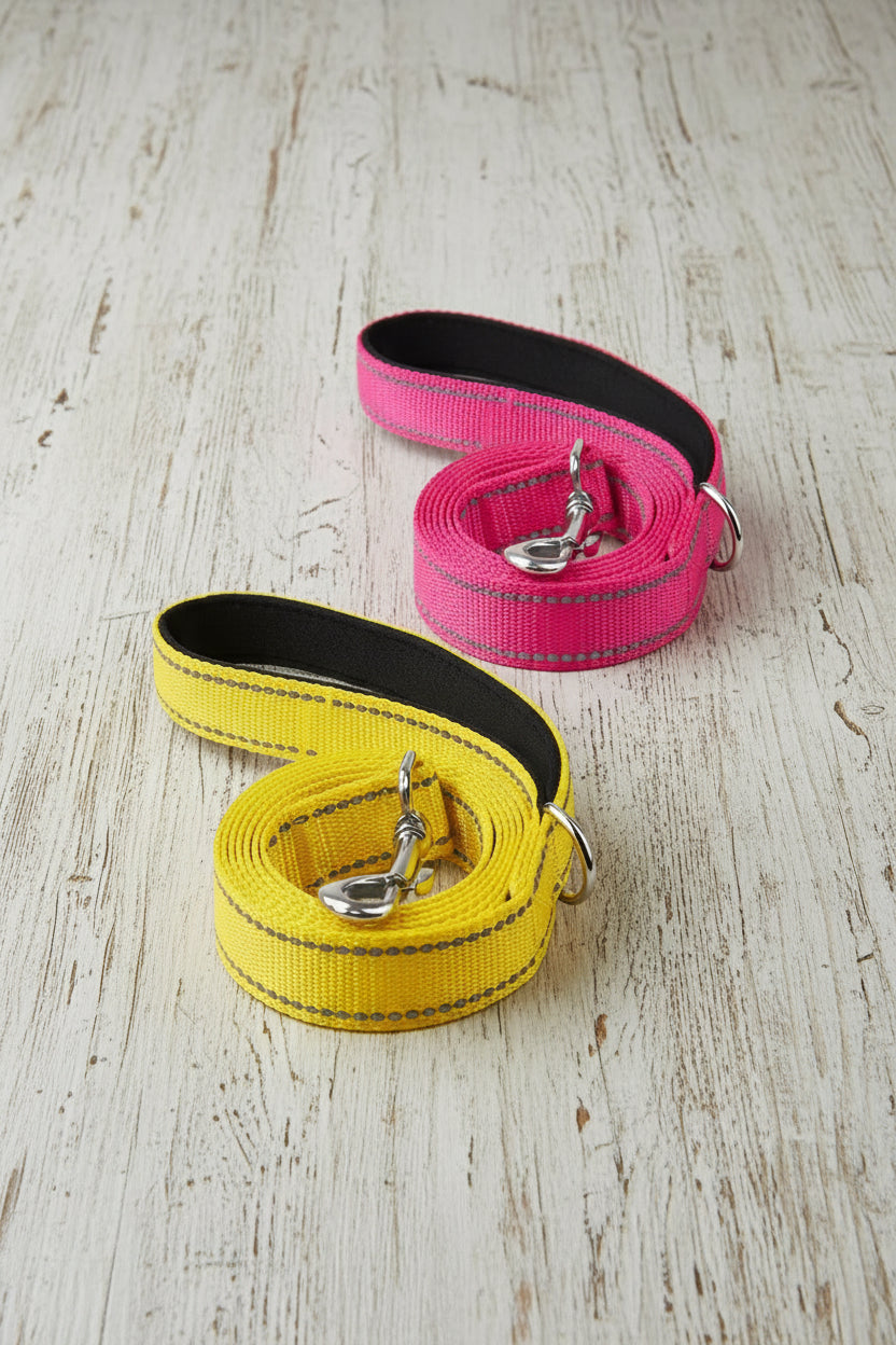 Reflective Pet Leash – Adjustable Walking & Training Lead for Dogs & Cats