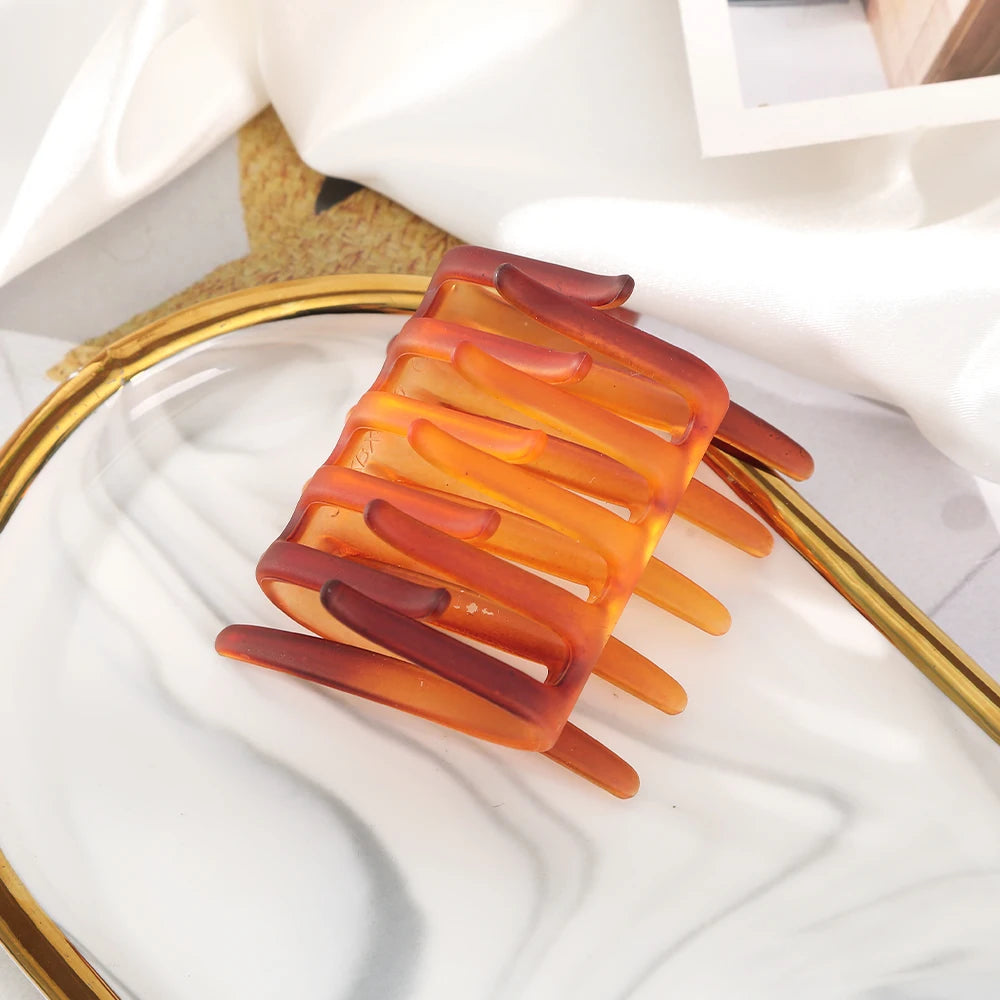 « Peigne & Pince Cheveux Double Face – 11 Couleurs »