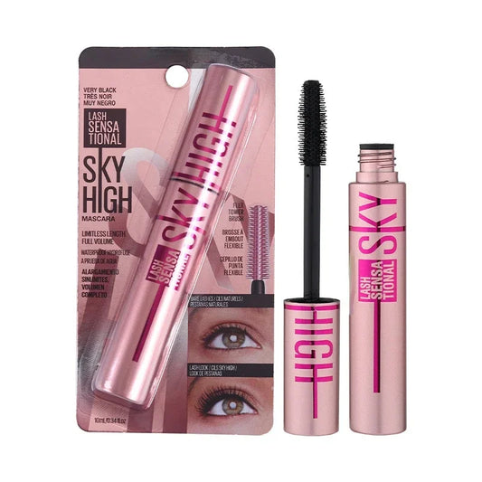Mascara allongeant waterproof coréen – Cils soyeux et effet extension longue tenue | Couleur noire intense | Maquillage beauté pour femmes