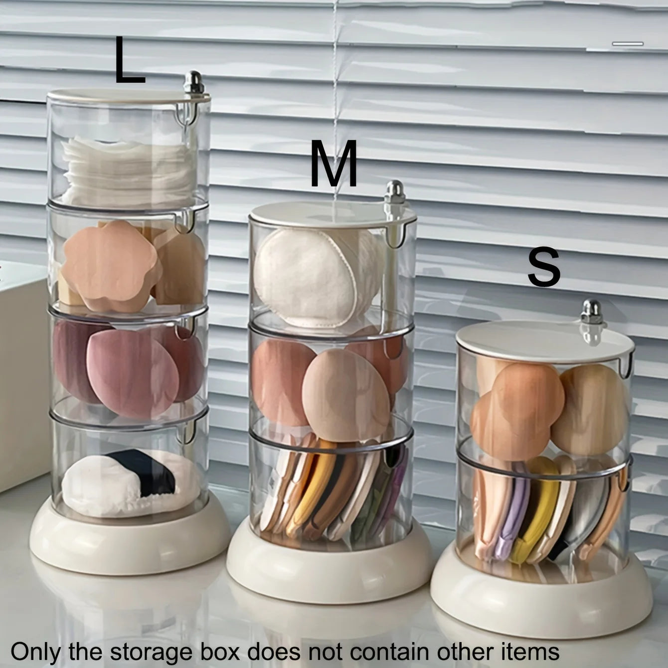 Minimalist Makeup Sponge Organizer