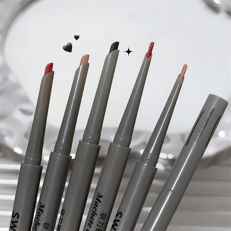 Crayon Eyeliner Soie Longue Tenue — naturel, mat, couleur rouge vin, facile à appliquer, waterproof, maquillage des yeux