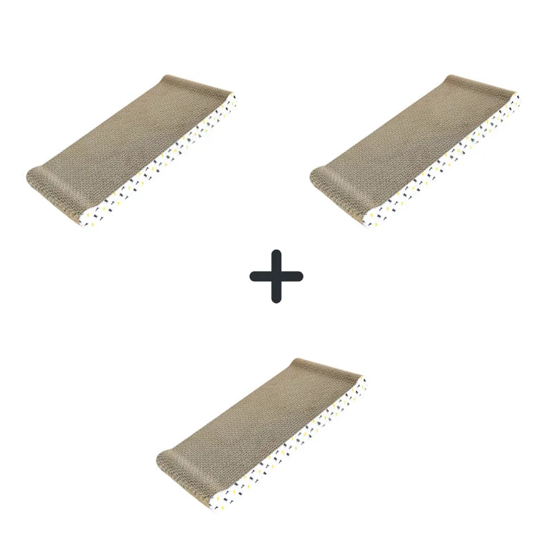 Corrugated Cardboard Cat Scratcher – Durable Scratching Board for Indoor Cats