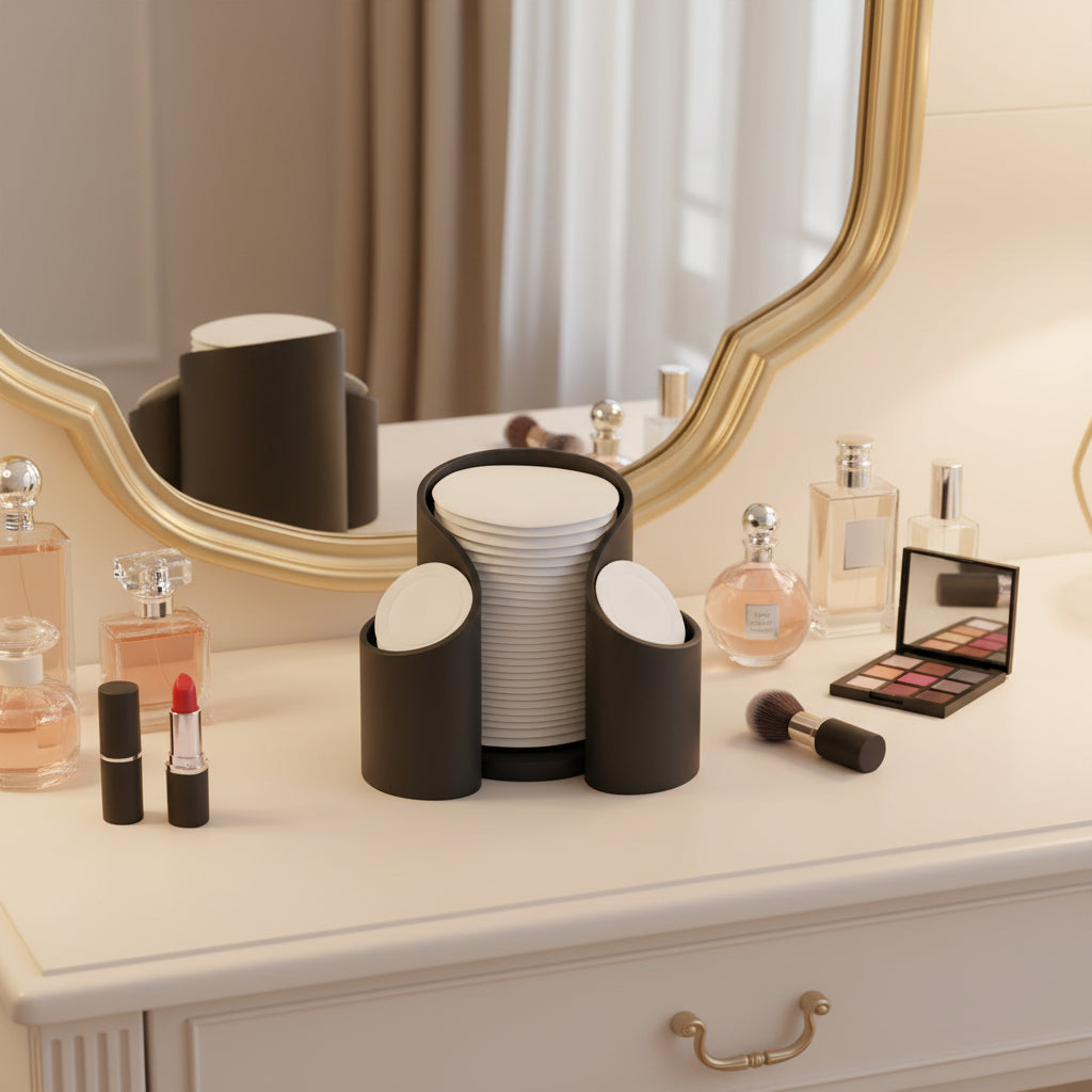 Cotton Pad & Swab Organizer