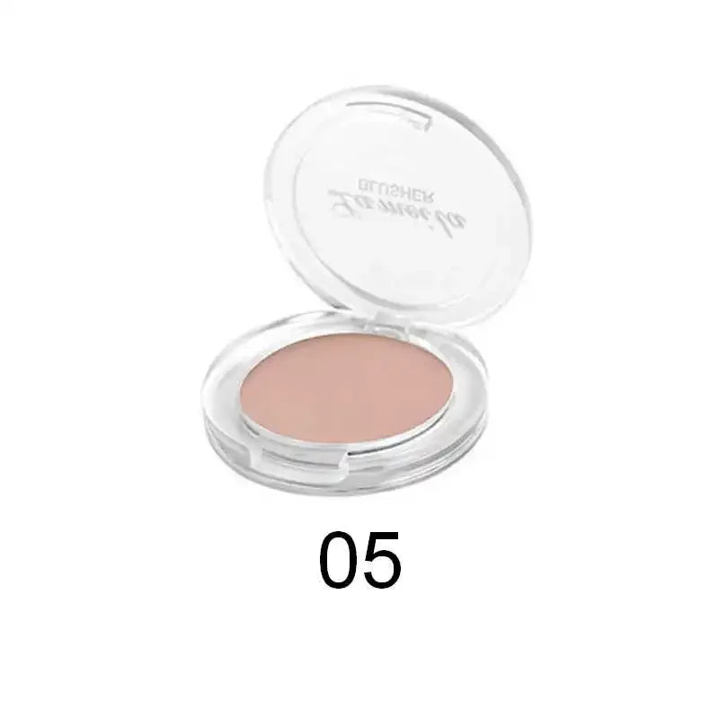 Palette de Blush Monochrome Rose-Orange — Teinte Naturelle pour Joues, Illumine le Visage, Contouring, Poudre Blush pour Maquillage