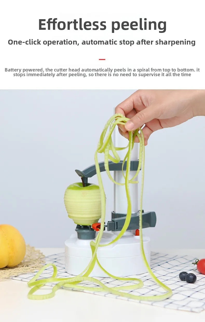 Multifunction Electric Peeler – Automatic Stainless Steel Apple, Potato & Fruit Peeling Machine