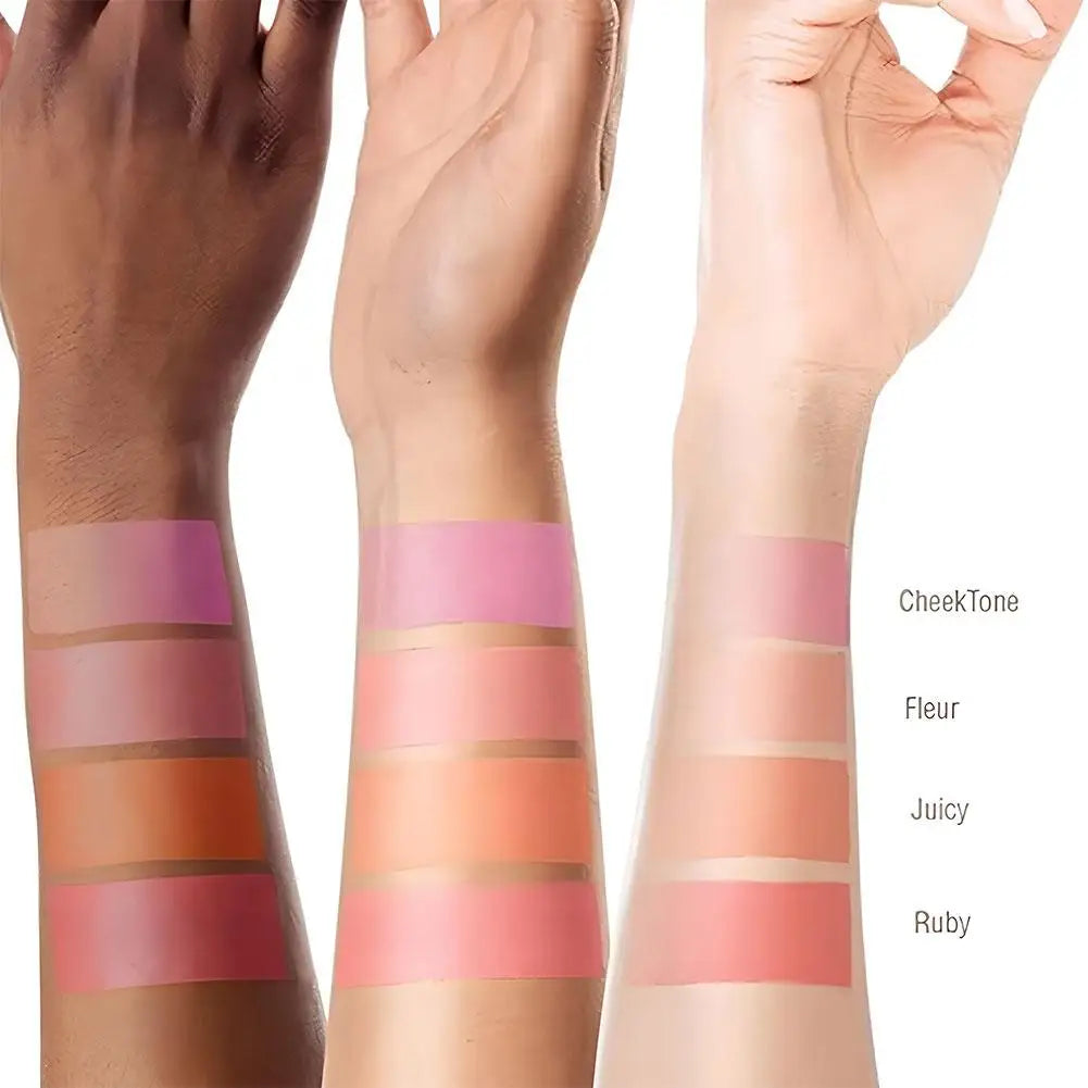 Blush stick multi-usage – Crème blush solide, maquillage nude naturel – Waterproof, longue tenue et rendu intense