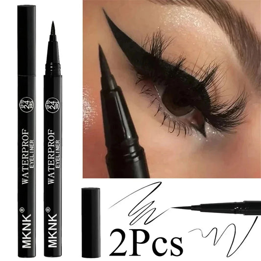 Crayon Eyeliner Séchage Rapide — longue tenue, texture lisse, fini mat, waterproof, anti-bavures, maquillage des yeux