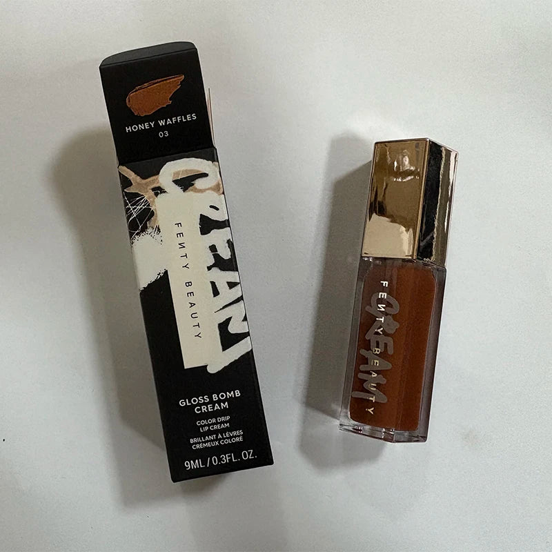 Gloss à lèvres – Hydratant avec brillance scintillante | Effet repulpant pour lèvres | Rouge à lèvres liquide idéal pour débutantes | Maquillage féminin tendance