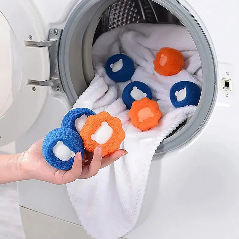 Reusable Pet Hair Remover Laundry Balls – Lint & Fur Catcher for Washing Machines (1–5 Pack)