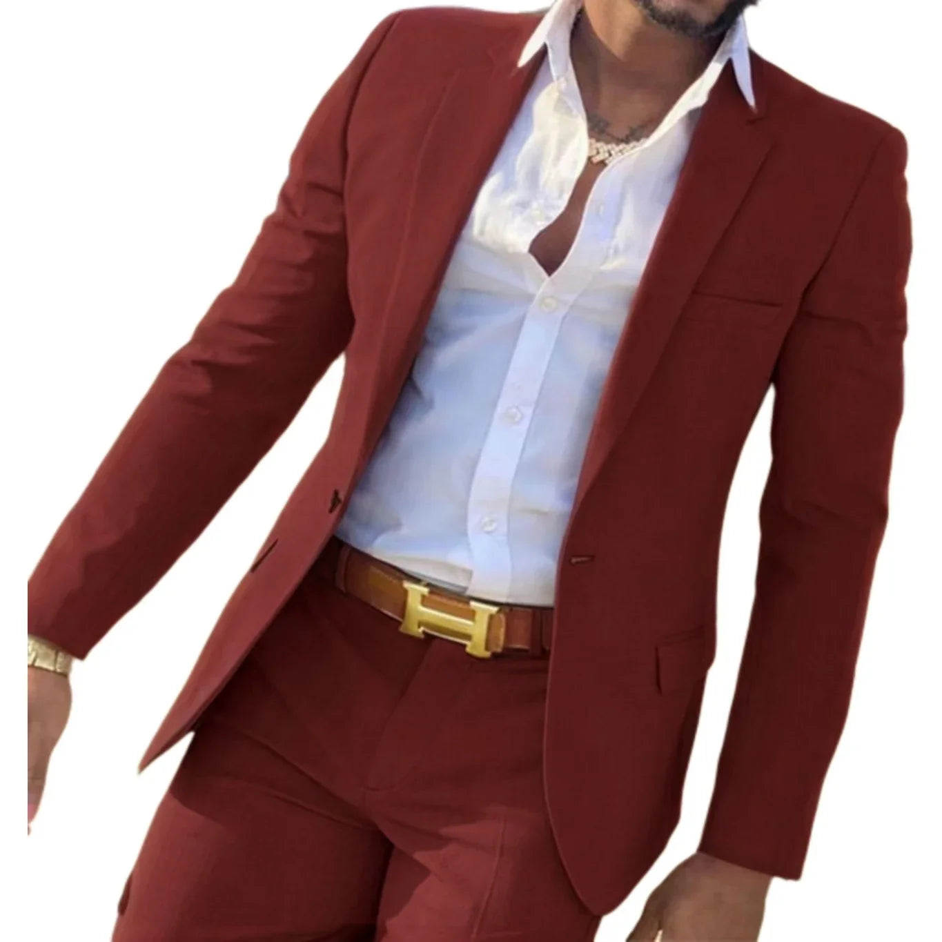 Veste de Costume Slim Fit Homme – Chic Banquet & Performance