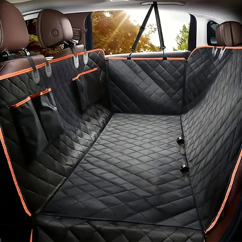 Waterproof Dog Car Seat Cover – Scratch-Resistant Pet Hammock Protector