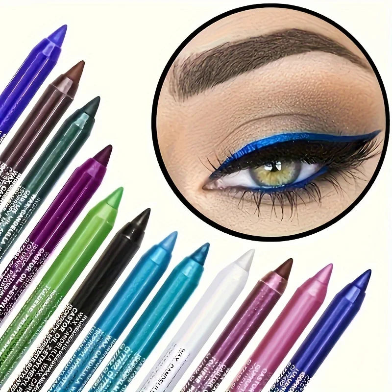 Eyeliner Crayon Waterproof – Haute Brillance et Longue Tenue