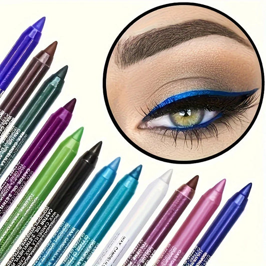 Eyeliner Crayon Waterproof – Haute Brillance et Longue Tenue