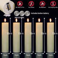 LED Flameless Flickering Candles Set (6–120 PCS) – Battery Operated Candles for Weddings & Events