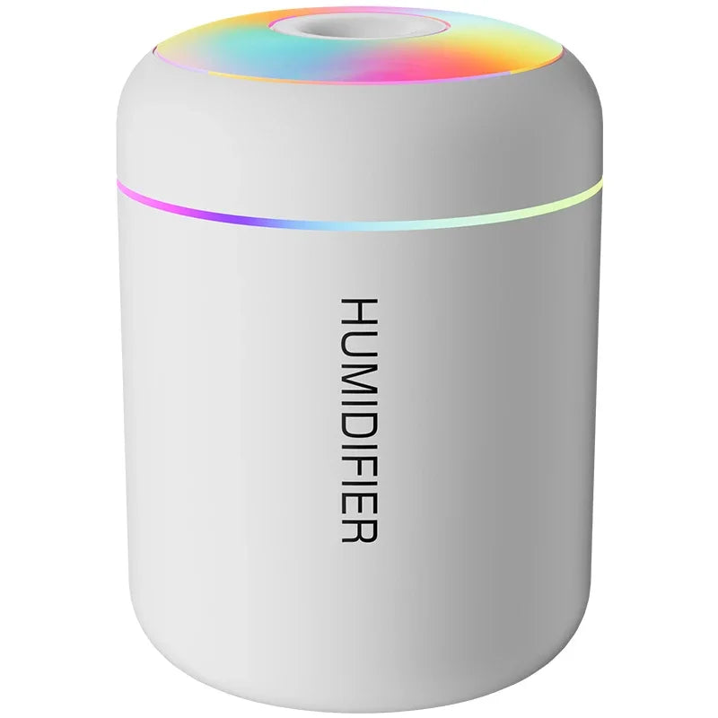 Mini USB Aroma Diffuser – 180ML Essential Oil Humidifier for Car, Home & Bedroom