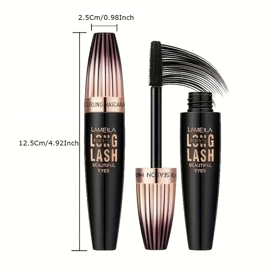 **« Mascara 4D waterproof – Épais, recourbant et longue tenue »**