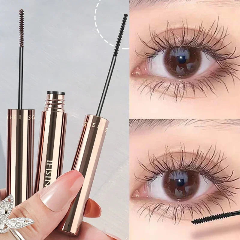 **« Mascara mat fibres de soie – Waterproof, séchage rapide et recourbant »**