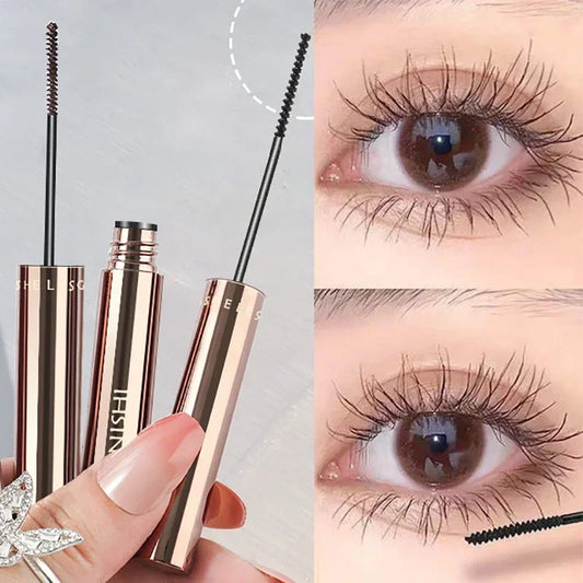 **« Mascara mat fibres de soie – Waterproof, séchage rapide et recourbant »**