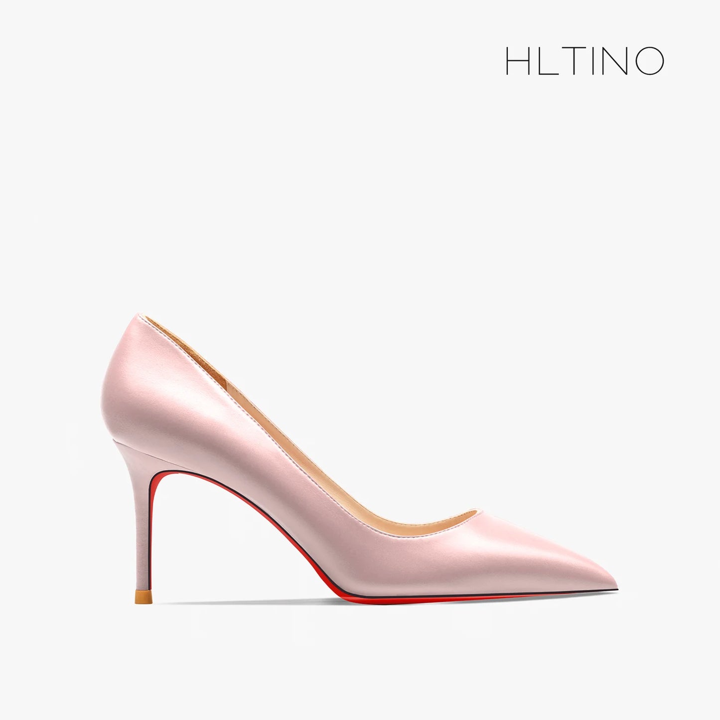 « Escarpins Femme Luxe – Talon 12 cm, Noir Mat, Semelle Rouge »