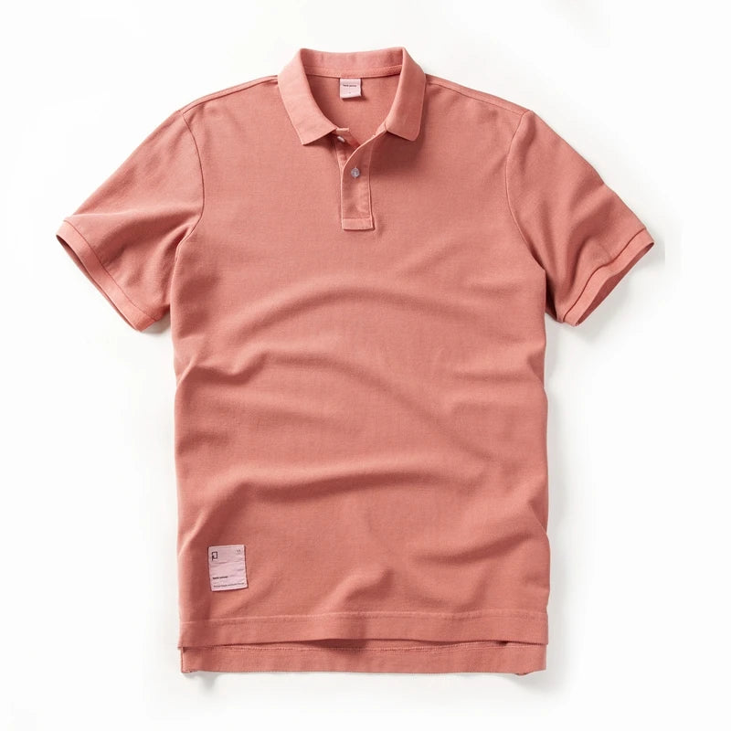 Polo Chemise 2024 Nouveau Été Revers artificiel asticité T-shirt Solide document De Mode À Manches Courtes D'affaires Décontracté Hommes Vêtements M-3XL musicien 13200