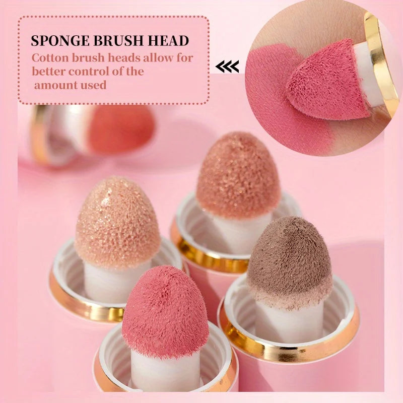 Blush liquide mat – Facile à colorer et à estomper, rendu naturel et lumineux