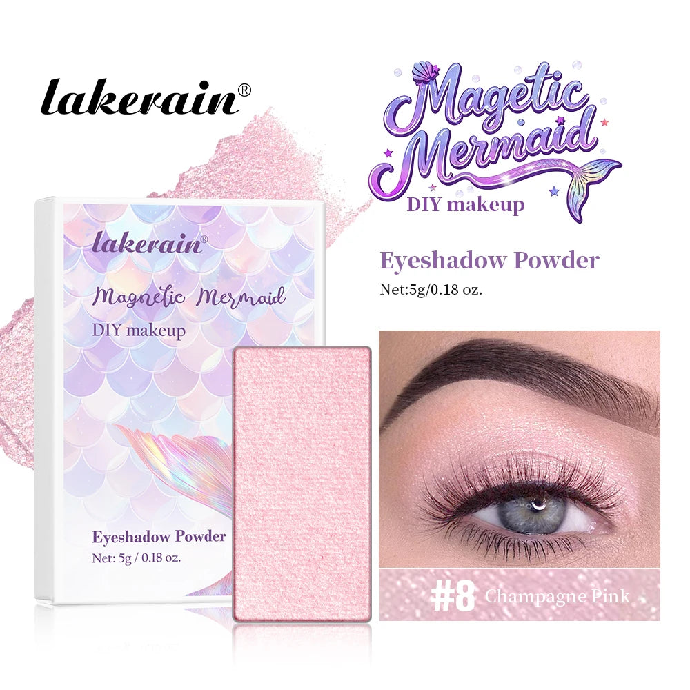 Recharge pour palette de fards à paupières - Waterproof, longue tenue, multifonctionnelle, fond magnétique - Maquillage à faire soi-même