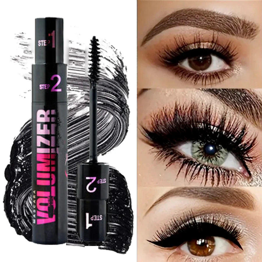 Mascara noir waterproof allongeant effet 4D extensions cils maquillage coréen