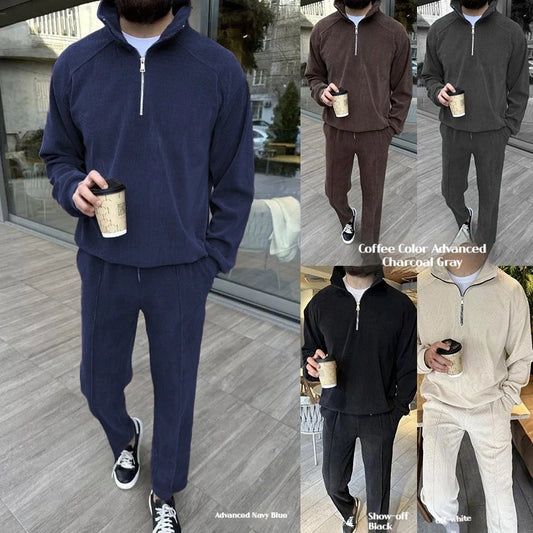 « Ensemble Homme Automne/Hiver – Sweatshirt & Pantalon Streetwear »