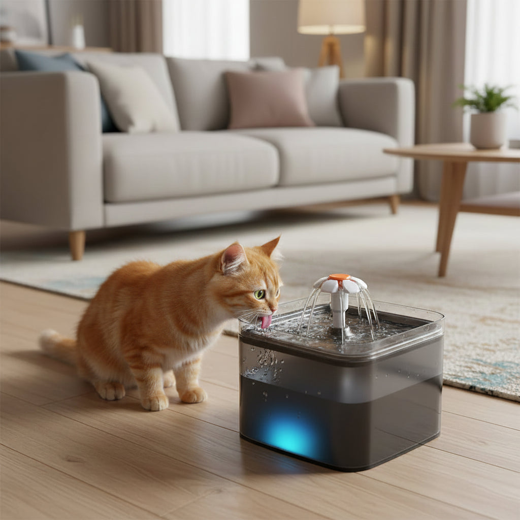 Smart 2L Water Fountain for Cats & Dogs