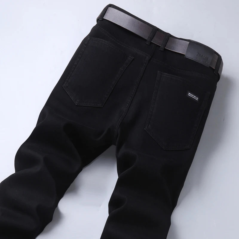 « Jean Homme Slim Noir – Confort Stretch »