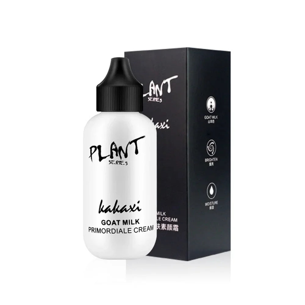 Fond de Teint Liquide Mat au Lait de Chèvre – Éclaircissant Naturel, Haute Couvrance, Waterproof, Illuminateur et Anti-Cernes