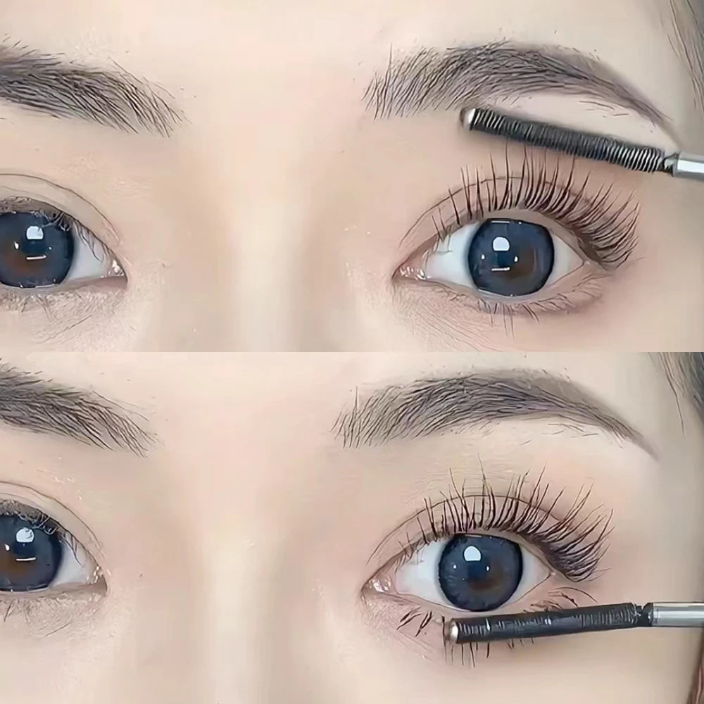 Mascara 3D recourbant tube acier volume extra waterproof cils naturels longue tenue maquillage coréen