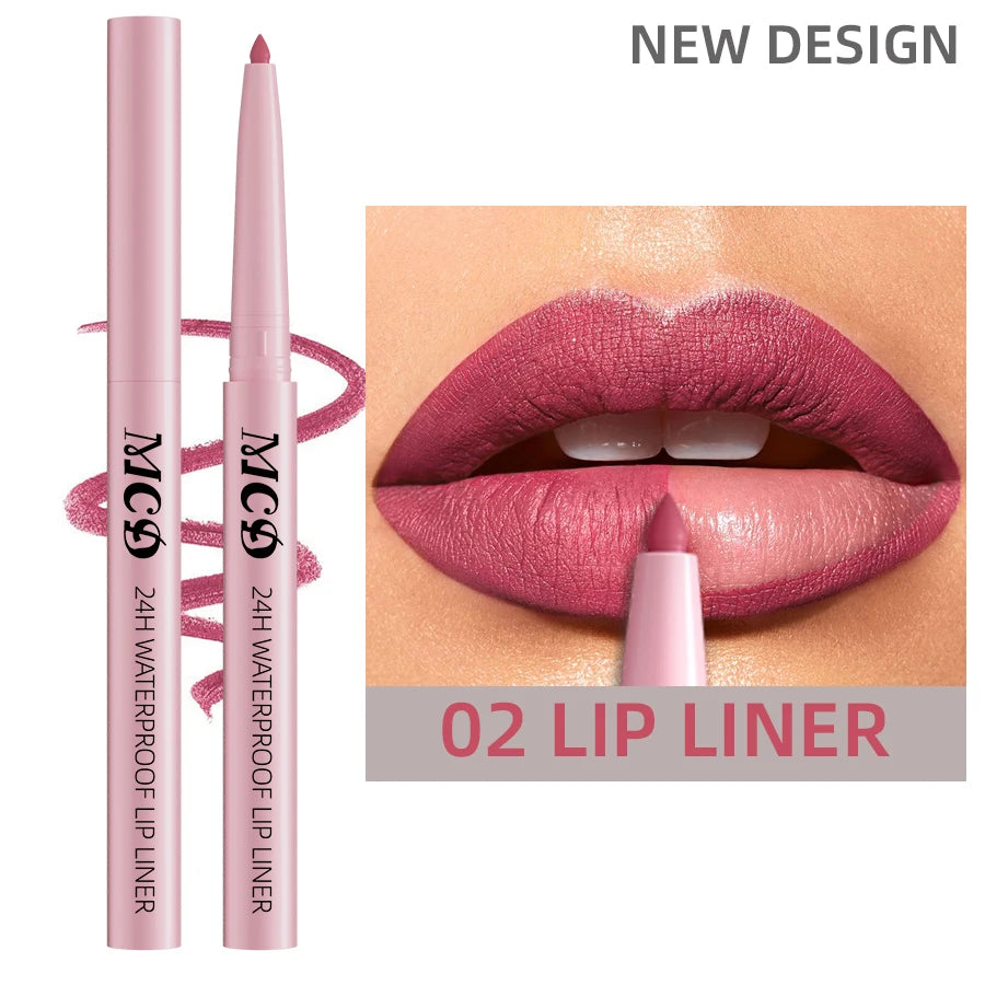 Crayon à lèvres mat waterproof – 1 pièce Définit et contourne parfaitement les lèvres. Teinte Sexy Red, couleur naturelle et intense. Texture hydratante, idéale pour un maquillage des lèvres longue tenue