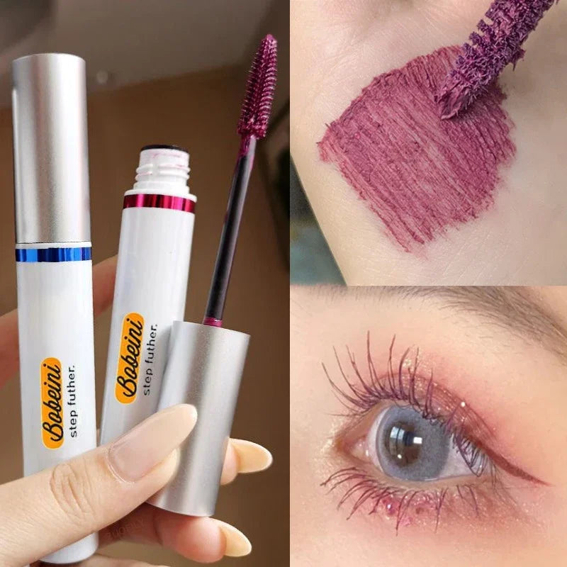 **« Mascara 4 couleurs épais – Recourbant, allongeant, waterproof et longue tenue »**