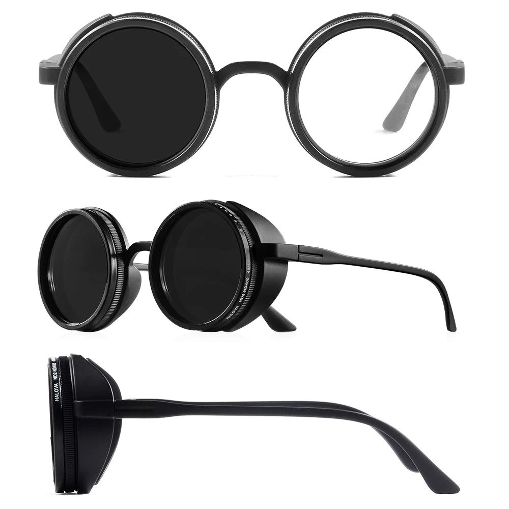 « Lunettes de soleil réglables – Polarisées UV400 Steampunk »