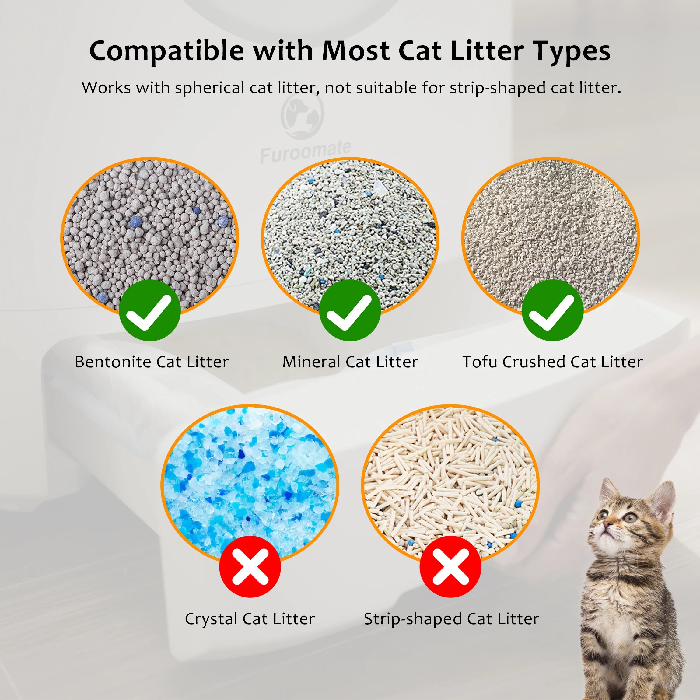 Self-Cleaning Open-Top Cat Litter Box – Extra Large Automatic Litter Box
