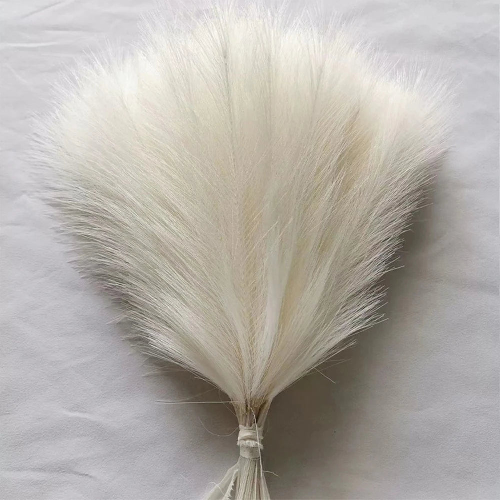 Artificial Pampas Grass Set – Fluffy Boho Decorative Reed Flowers