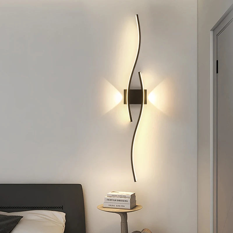 Modern LED Wall Lamp – Minimalist Lighting for Living Room, Bedroom & Kitchen
