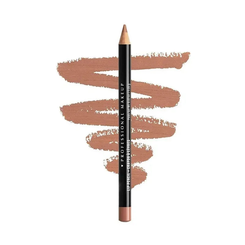 Crayon à Lèvres Slim – Longue Tenue, Crémeux, Waterproof, Effet Repulpant, Teintes Naturelles Nude et Marron, Maquillage Professionnel