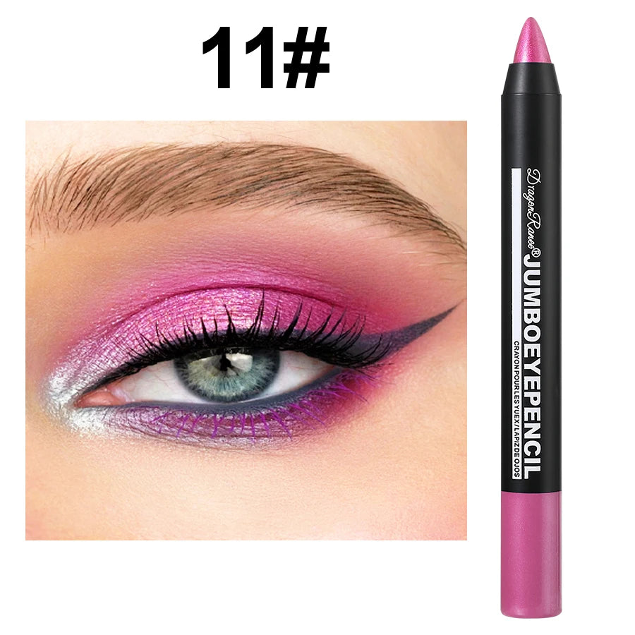 Crayon fard à paupières nacré et scintillant, délicat, illuminateur et contouring, application en un geste