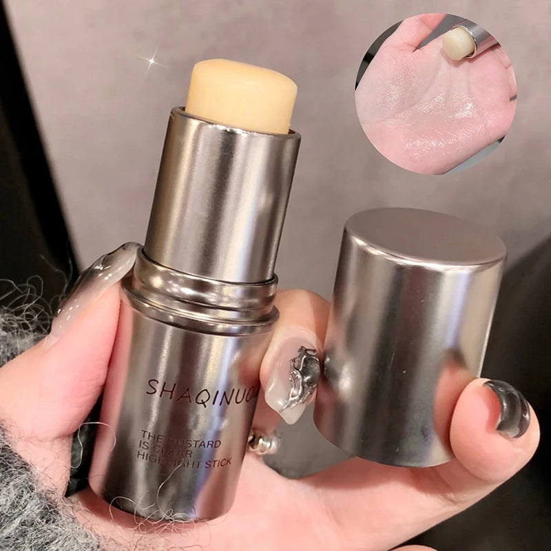 Stick Blush— Texture Crème Hydratante et Brillante, Maquillage Coréen, Effet Lumineux et Naturel pour les Joues